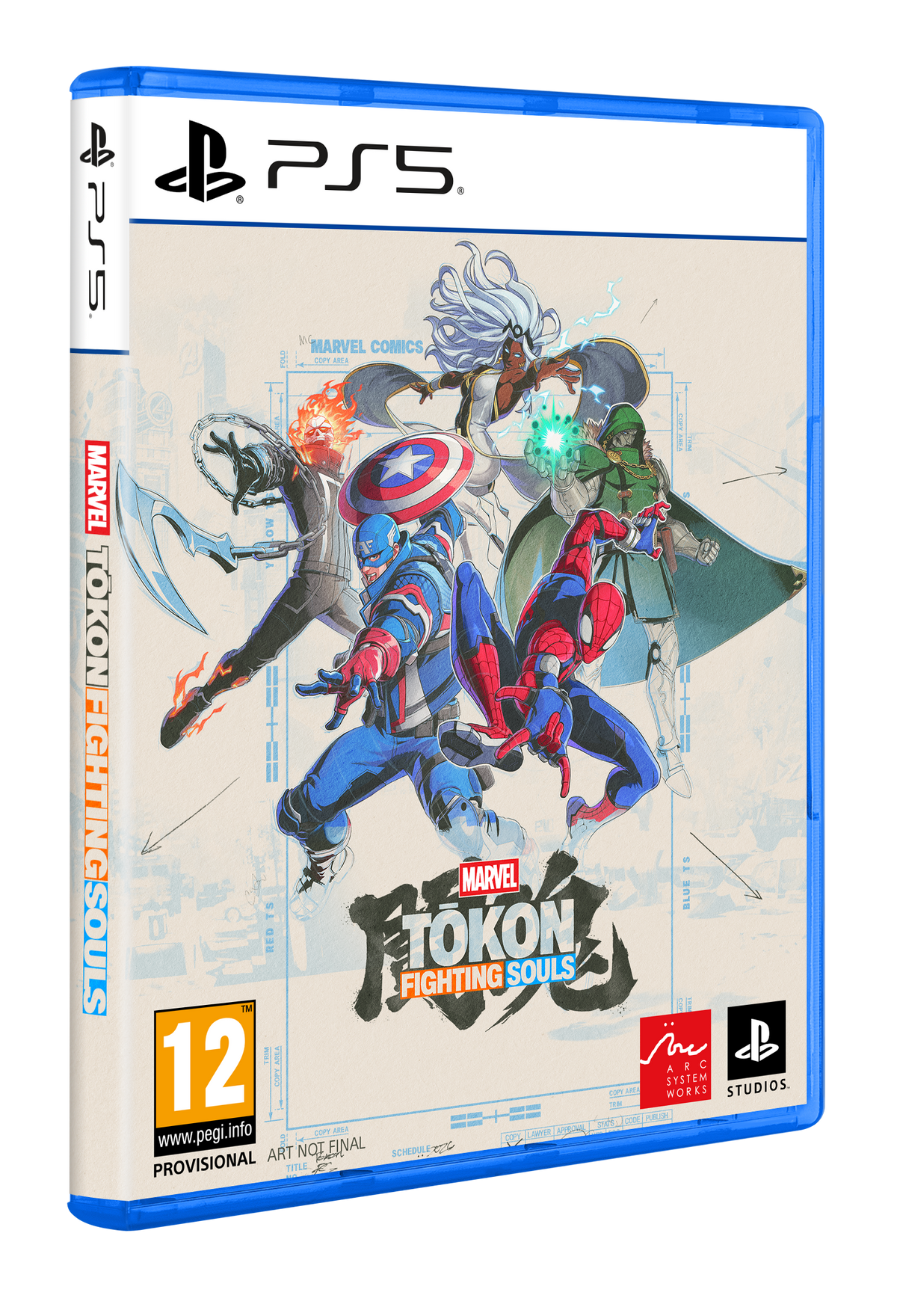 MARVEL Tōkon: Fighting Souls (Nordic) – PlayStation 5 – spilomslag