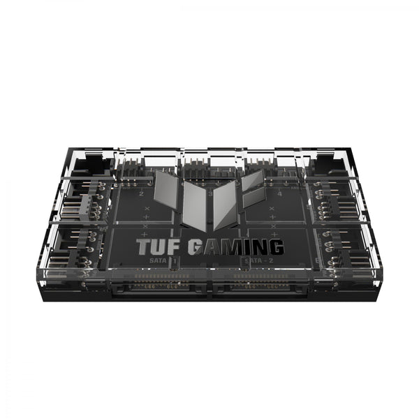 ASUS TUF Gaming ARGB PWM Lüfter-Hub für bis zu sechs Gehäuselüfter