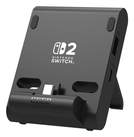 HORI - Dual USB PlayStand for Nintendo Switch 2 - Dark Grey HORI
