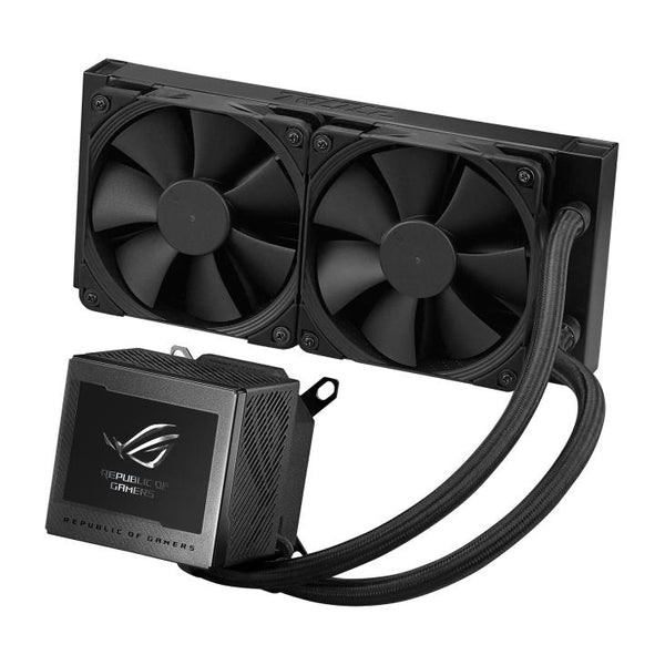 ASUS ROG RYUJIN III 240 AiO CPU-Flüssigkeitskühler mit 3,5"-LCD-Display, 2x Noctua iPPC 2000 PWM 120mm (AM5-kompatibel)