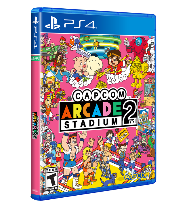 Capcom Arcade 2nd Stadium - PS4 - Standard (Cover D) (Limited Run) (Import) – PlayStation 4 – spilomslag