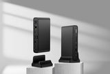 ASUS Triple Display USB-C Dock DC300 – vist i en samlet opsætning (vinkel 2)
