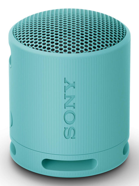 Sony SRS-XB100 – bærbar Bluetooth-højttaler – blå – produktbillede