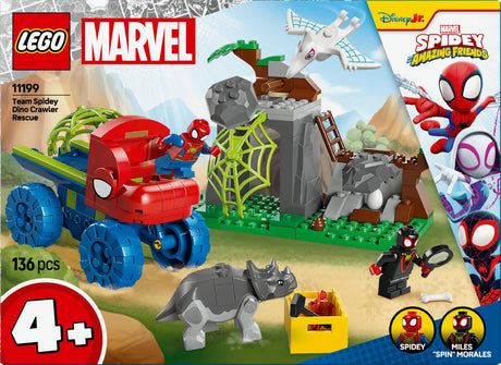 LEGO 11199 Marvel Spidey and his Super Friends Spidey's team on a rescue mission in the dino truck LEGO