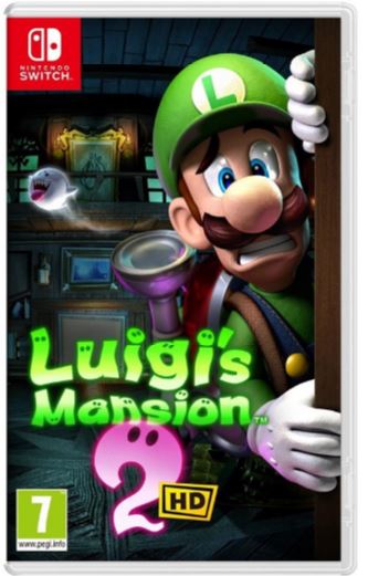 Luigis Mansion 2 HD (Import) – omslag til Nintendo Switch
