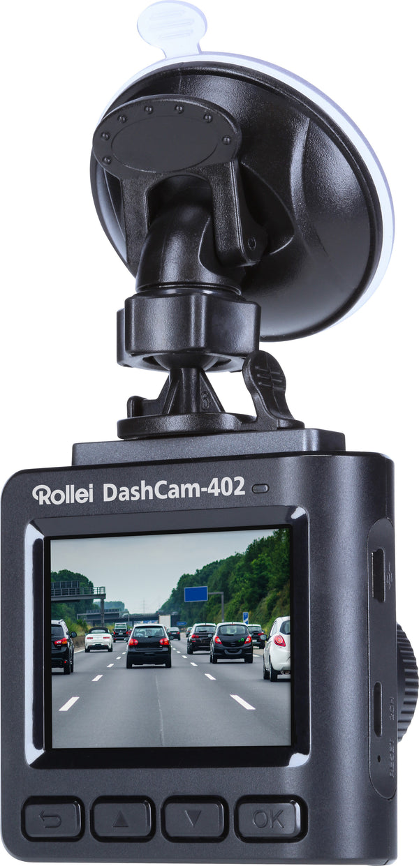 Rollei DashCam-402 – Full HD-bilkamera med GPS