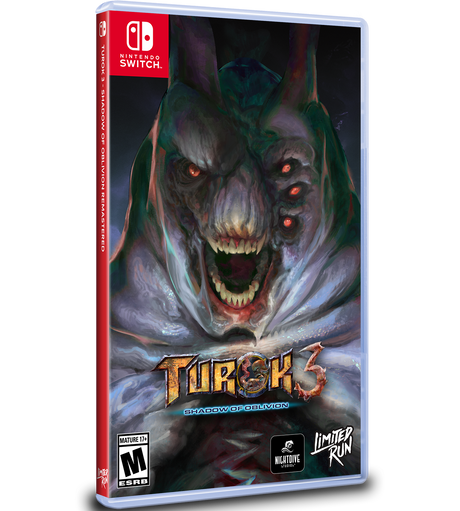 Turok 3 Shadow of Oblivion Nintendo Switch Import – Amerikansk importemballage