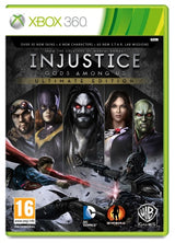 Injustice: Gods Among Us - Ultimate Edition – Xbox 360 – spilomslag