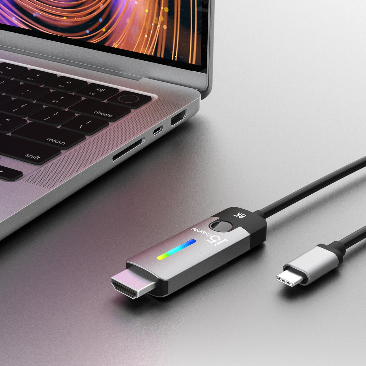J5 USB-C TO HDMI 2.1 8K CABLE J5
