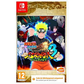 Naruto Ultimate Ninja Storm 3 Full Burst (Code in Box) – emballage