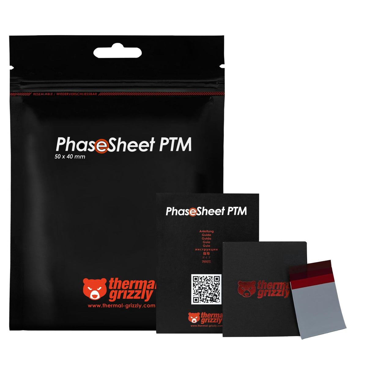 Thermal Grizzly PhaseSheet PTM - 50 x 40 mm