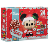 Funko Pocket Pop! Disney julekalender – 24 figurer – kalender og viste indholdsdele