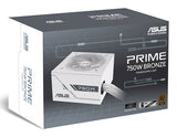 ASUS PRIME-750B-WHITE – emballage til den hvide 750W Bronze-model
