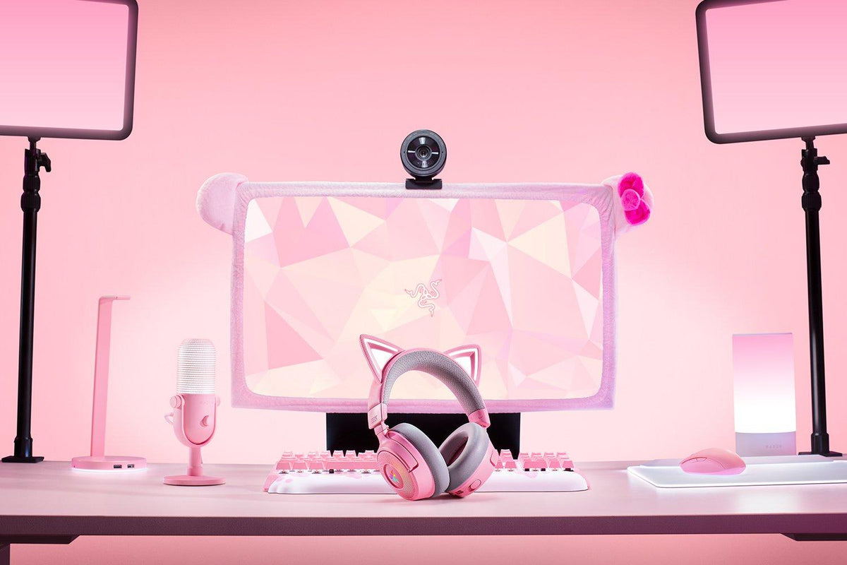 Razer - Kraken Kitty V3 Pro - Quartz Razer