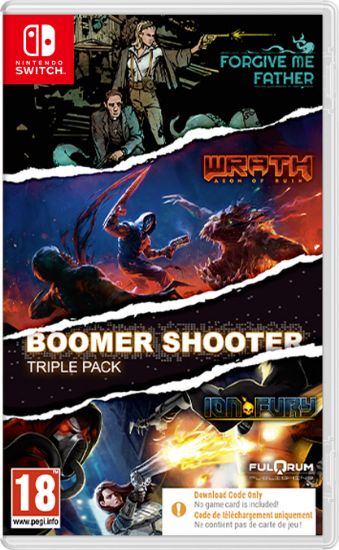 Boomer Shooter - Triple Pack (Code in a Box) – Nintendo Switch – produktvisning 3