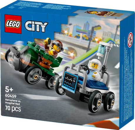 LEGO 60459 City Airplane vs. Hospital Bed LEGO