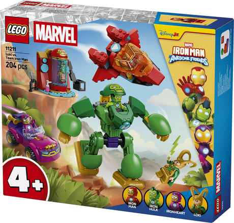 LEGO - Disney Junior Marvel - Loki vs. Team Iron Man (11211) LEGO