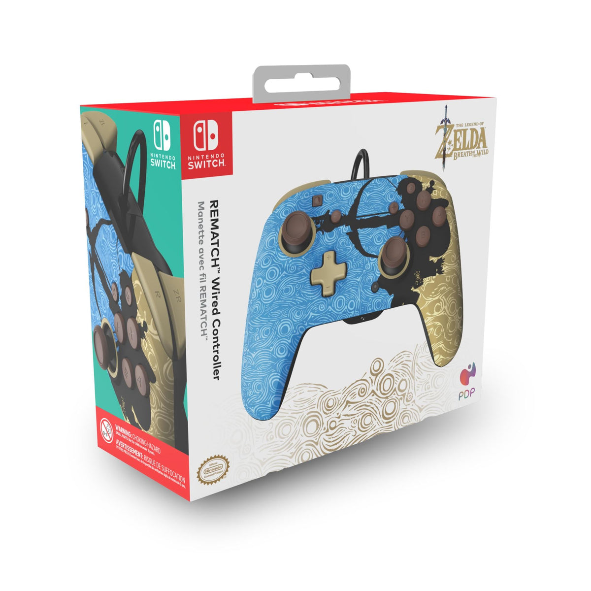 PDP Rematch Wired Controller Ancient Arrows Licensed Switch PDP