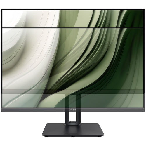 MSI PRO MP245PG – 23,8″ Full HD IPS-skærm, 100 Hz – højdejustering illustreret