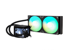 TRYX PANORAMA 280mm AIO Liquid Cooler ARGB Sort TRYX