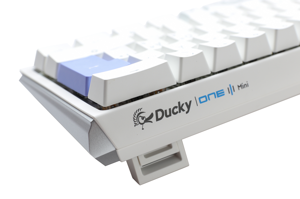 Ducky One 3 – Classic Pure White Nordic – Mini 60 % – Kirschblau