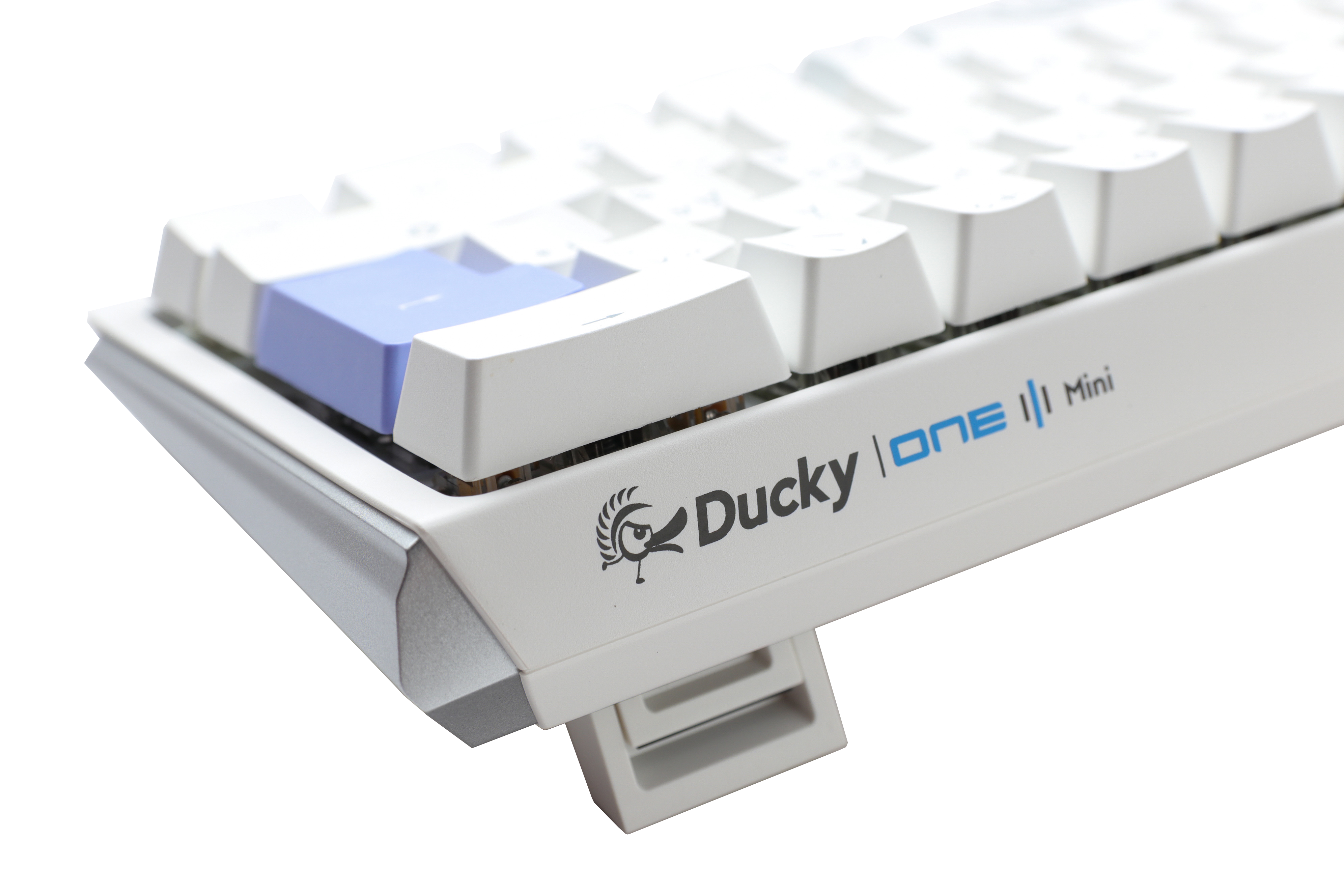 Ducky One 3 – Classic Pure White Nordic – Mini 60 % – Kirschsilber