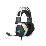 Havit Gaming H2018U Verkabelungs-Headset Schwarz Silber 