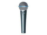Shure Beta 58A Mikrofon Kabling Superkardioide Blå
