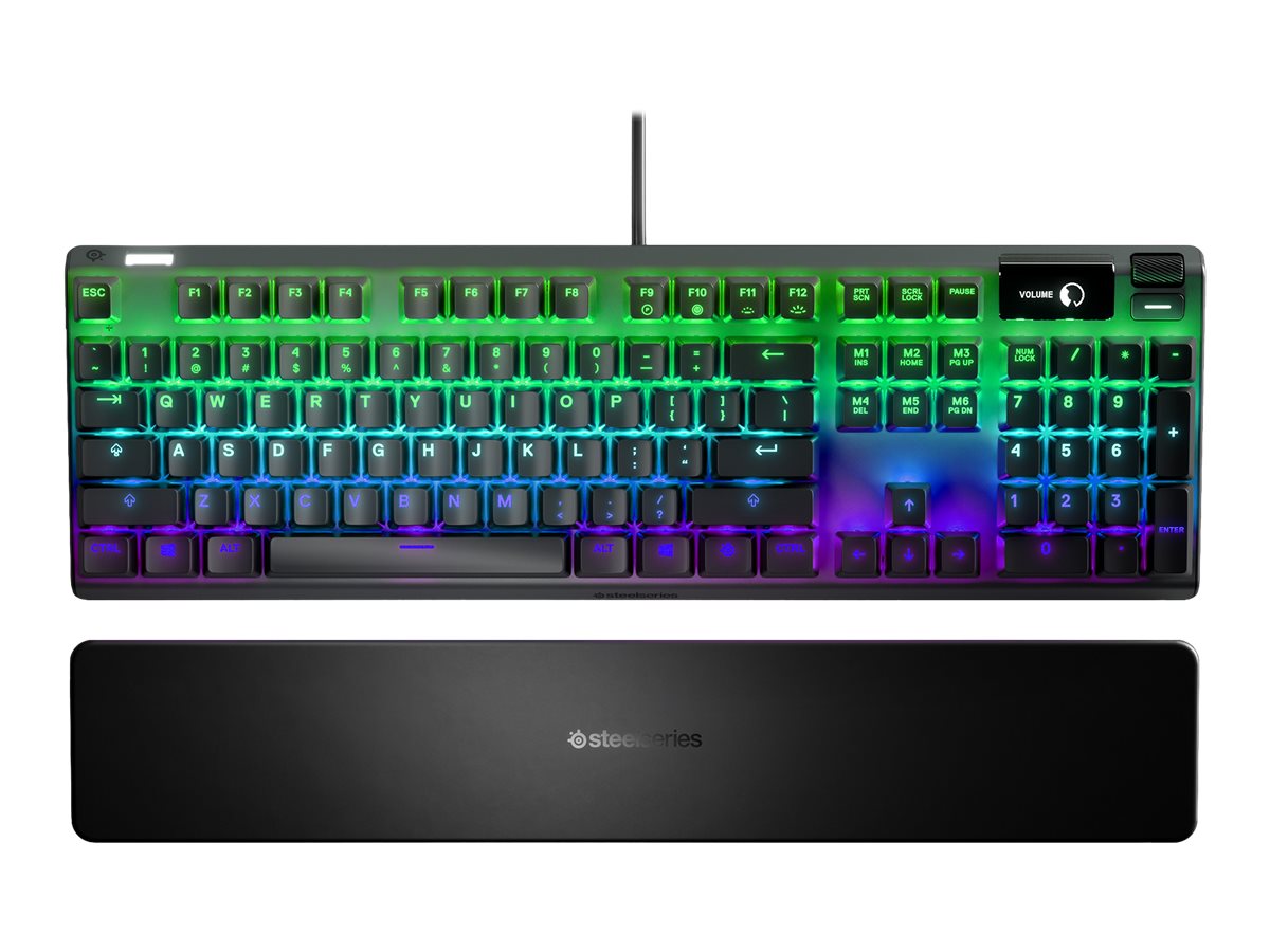 SteelSeries Apex Pro Tastatur, mechanisches RGB-Kabel 
