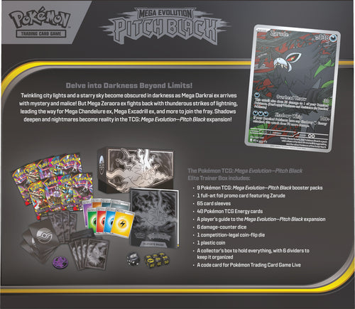 Pokémon - Mega Evolution ME05: Pitch Black - Elite Trainer Box (POK10416-101)