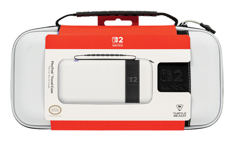 Turtle Beach PlayTrek – Switch 2-etui – Stellar White – etui med emballagebånd