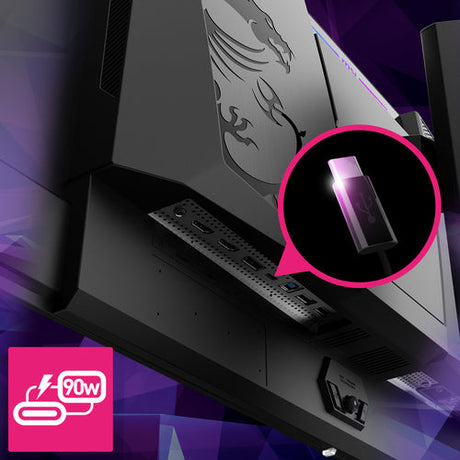 MSI MPG 271QRXDE QD-OLED – skærm – Sort