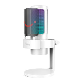Fifine A8W condenser microphone with stand (white) Fifine