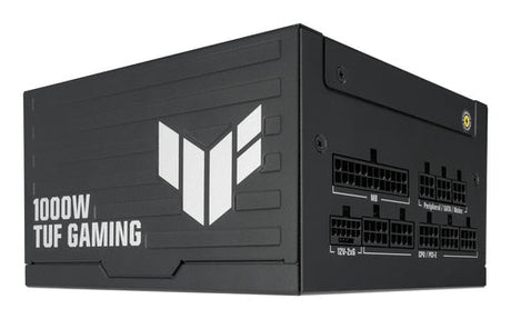 ASUS TUF Gaming 1000P – 1000 W Platinum strømforsyning – modulære stik og side
