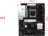 ASRock B650 Rock WiFi 7 - bundkort set forfra