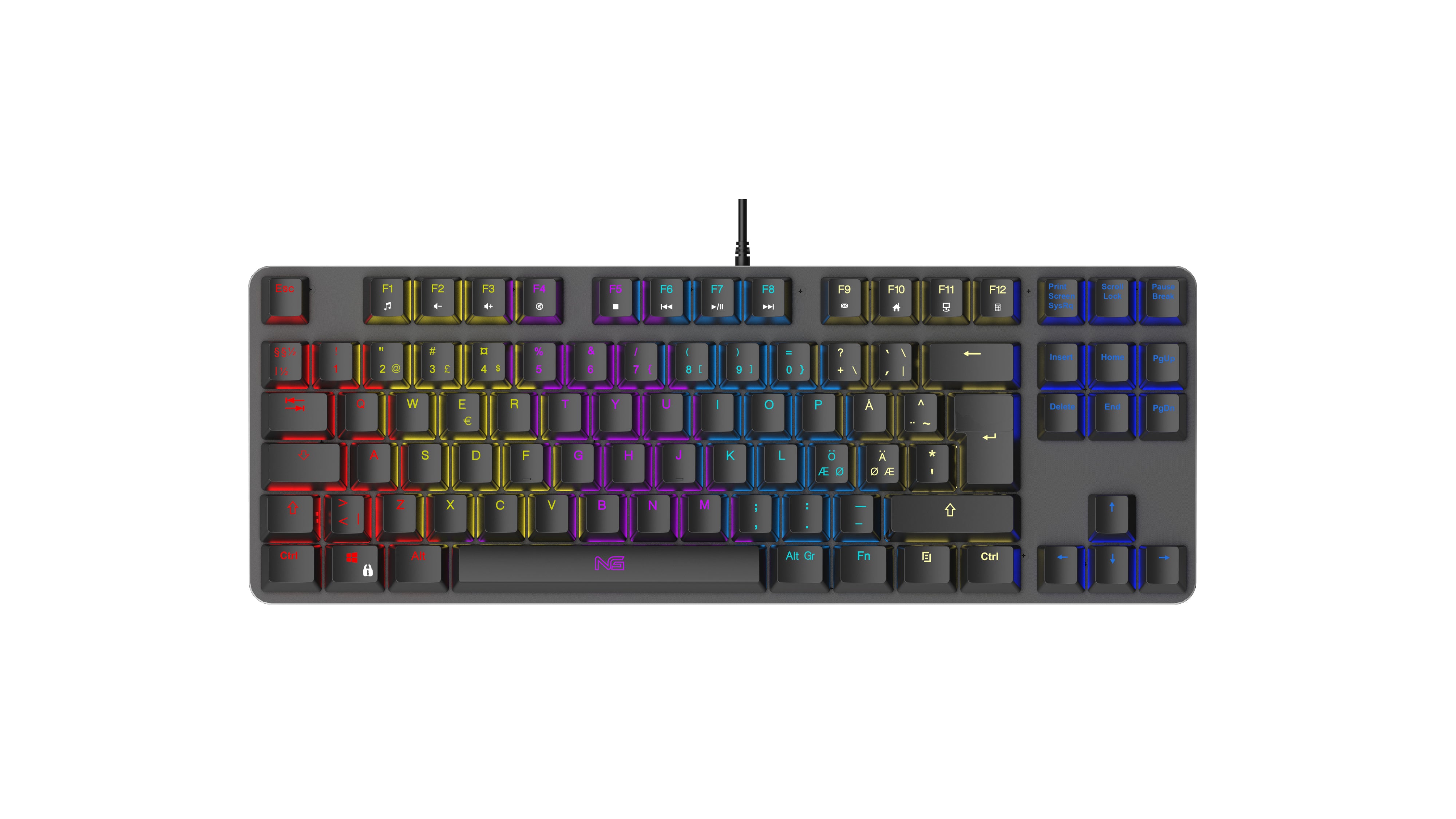 Nordic Gaming Tactile TKL RGB-Tastatur