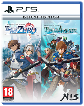 The Legend of Heroes: Trails from Zero / The Legend of Heroes: Trails to Azure (Deluxe Edition) – PlayStation 5 – spilomslag