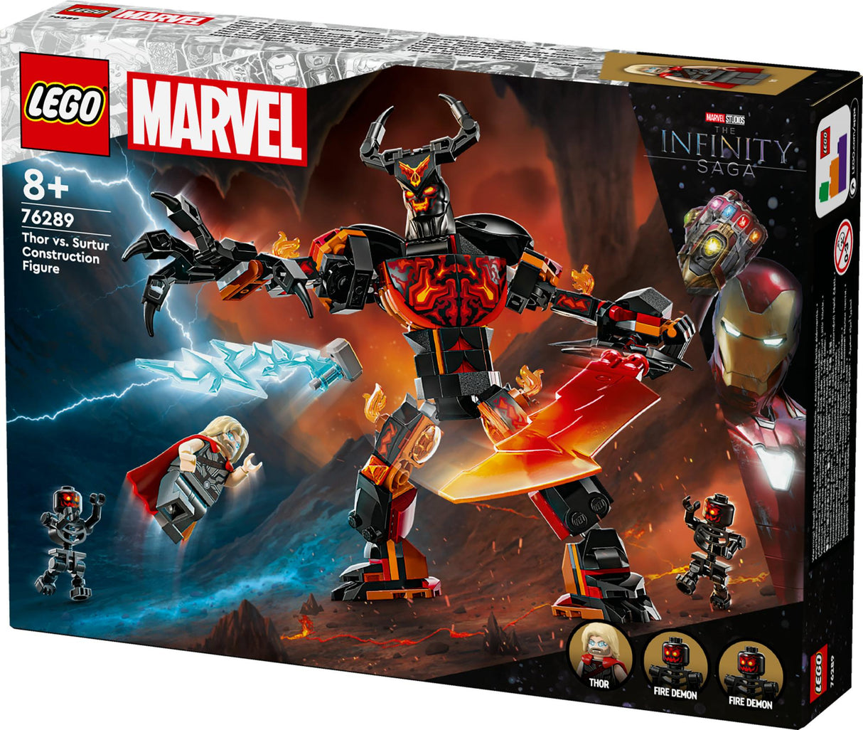 LEGO - Super Heroes - Thor vs. Surtur Construction Figure (76289.) LEGO