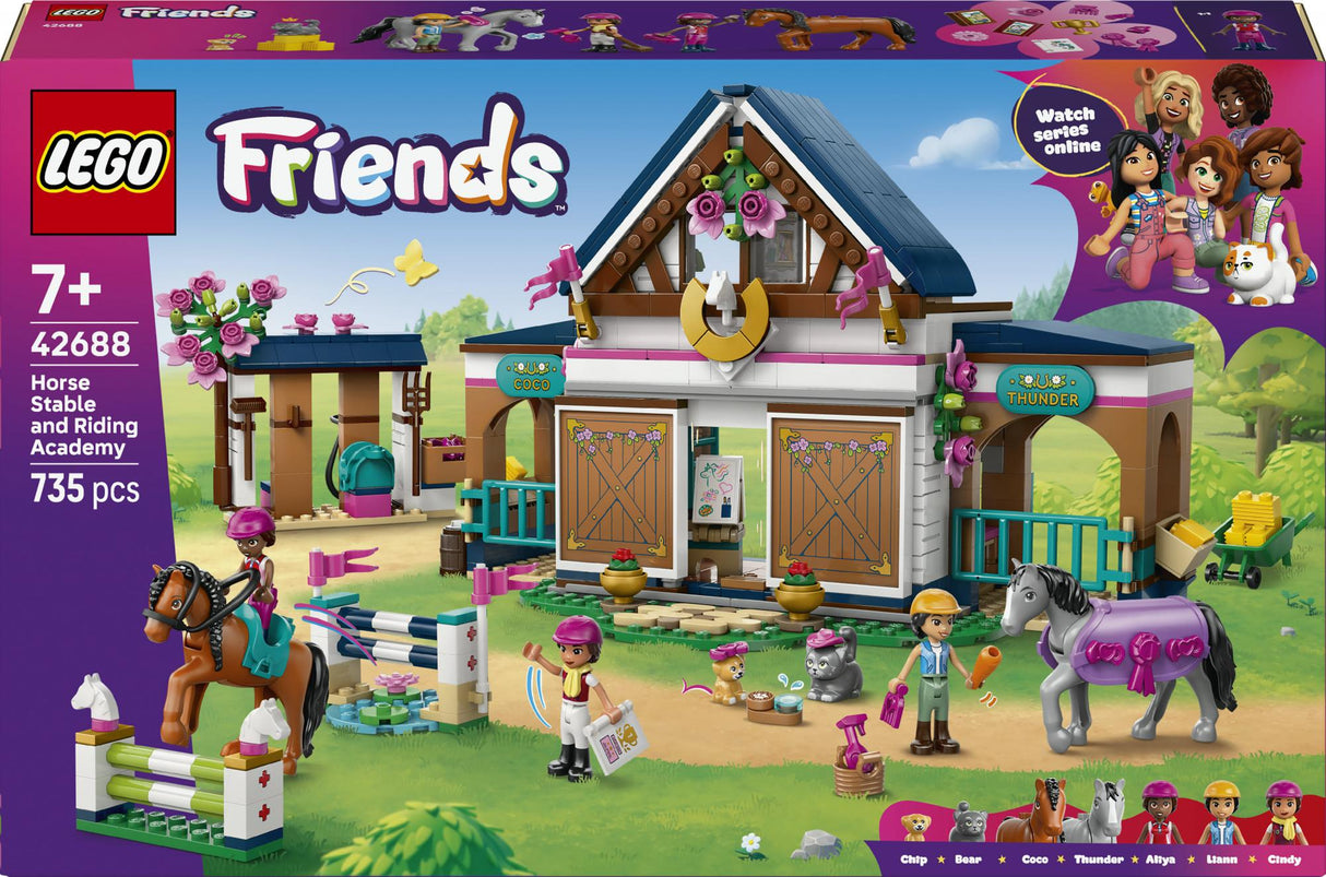 LEGO - LEGO Friends - Horse Stable and Riding Academy (42688) LEGO