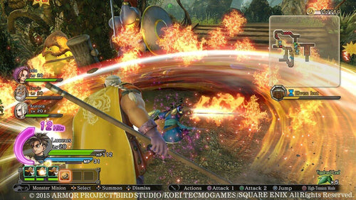 Dragon Quest Heroes – PlayStation 4 – skærmbillede fra spillet