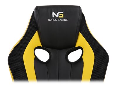 Nordic Gaming Challenger Gamer Stuhl Gelb Schwarz 