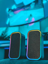 Speedlink - TOKEN RGB Gaming Stereo Højtaler, sort