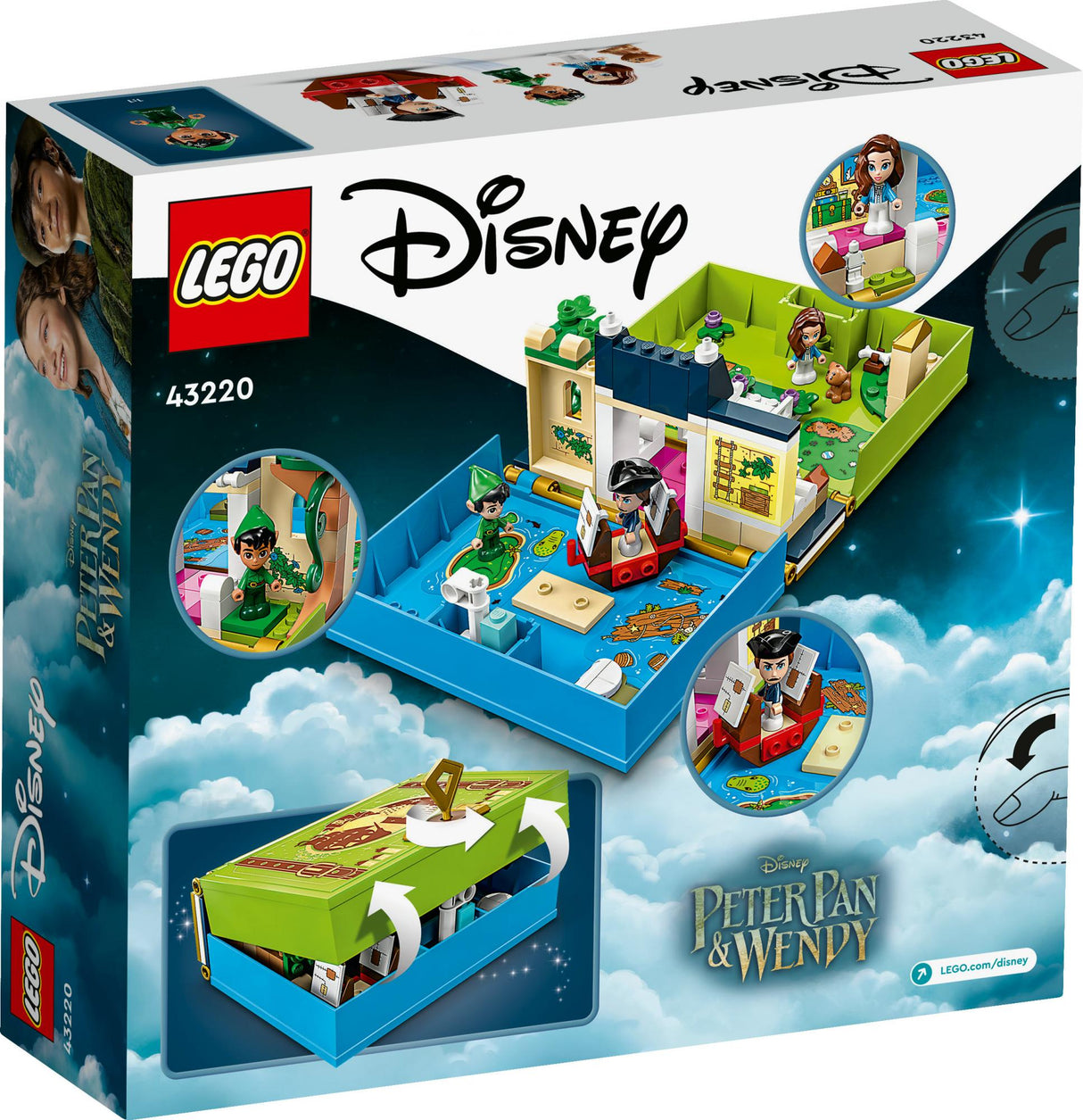 LEGO Disney - Peter Pan & Wendy's Storybook Adventure (43220) LEGO