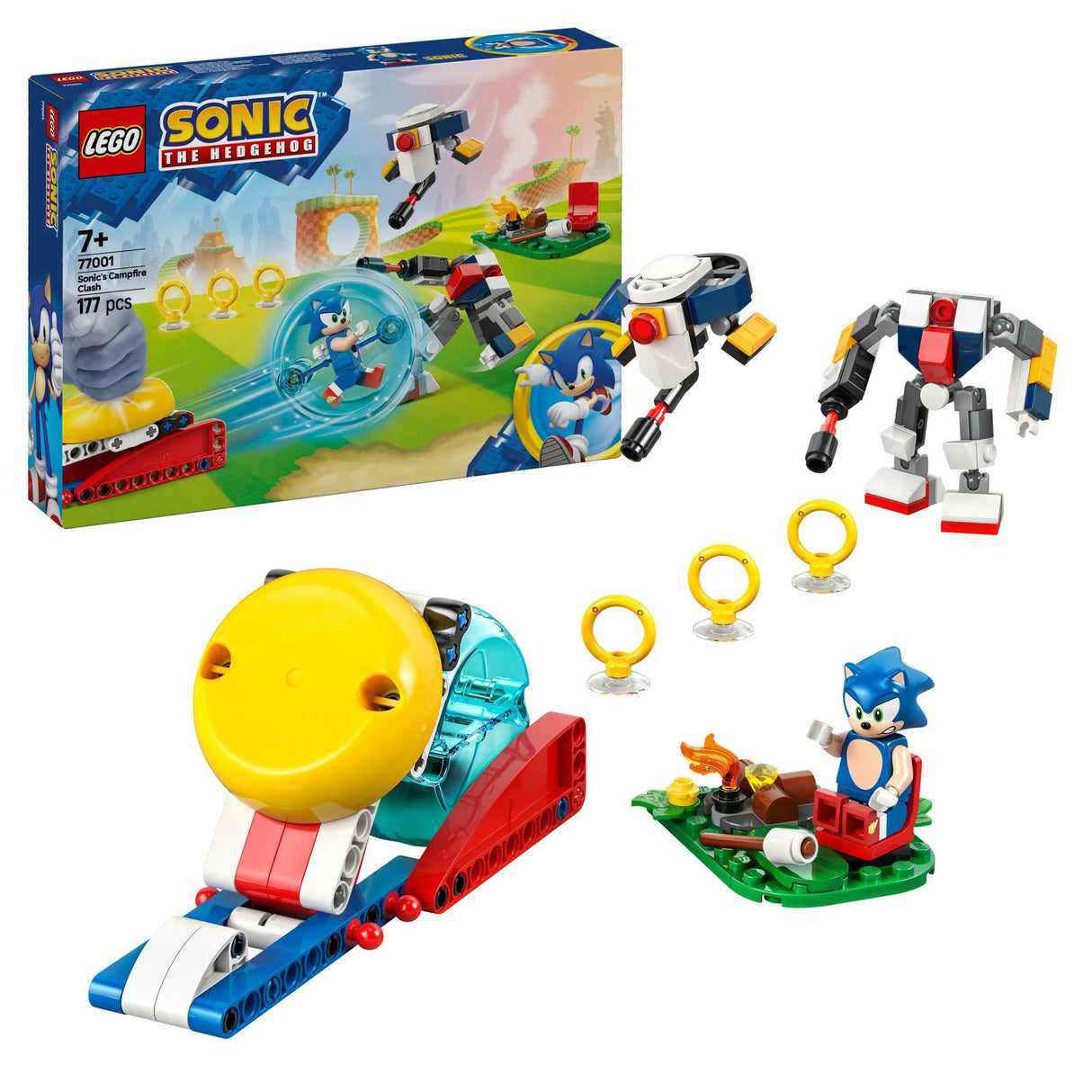 LEGO - Sonic - Sonic's Campfire Clash (77001) LEGO