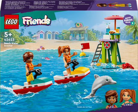 LEGO 42623 Friends Lifeguard Observation Tower with Jet Skis, Construction Toy LEGO