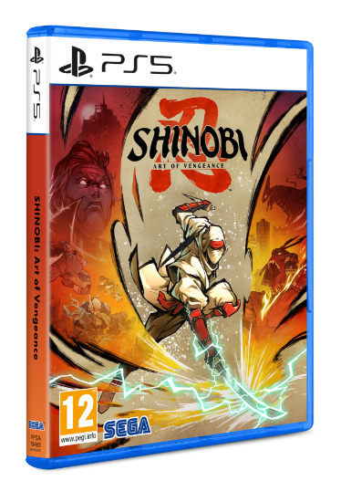 Shinobi Art of Vengeance – PlayStation 5 – spilomslag