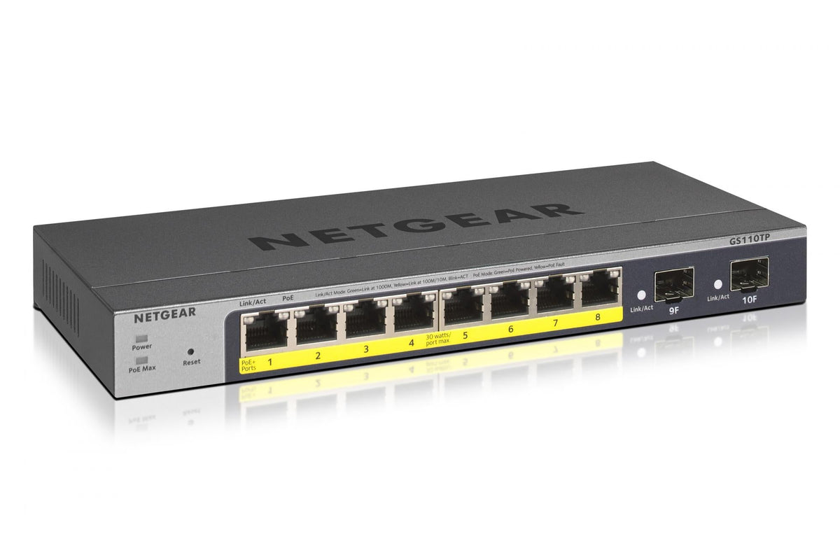 Netgear 8P GE POE SMART MANAGED PRO SWITCH Netgear International Limited