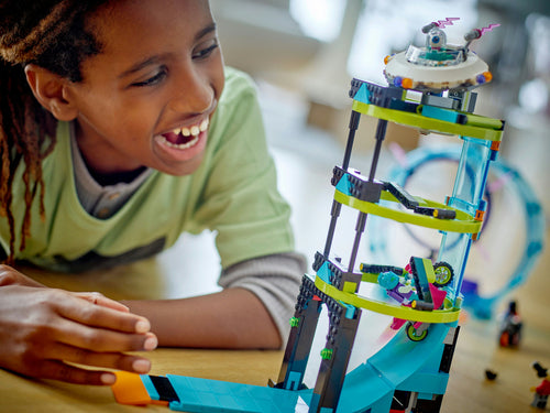 LEGO City Stuntz 60361 – Ultimativ stuntudfordring – barn leger med stuntbanens tårn