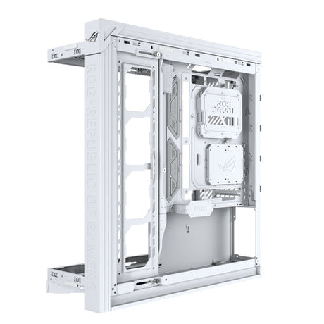 ASUS ROG CRONOX GR801 CURVE TG ARGB WHITE – indvendig opbygning eller underside (vinkel 4)