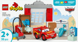 LEGO 10456 DUPLO Disney McQueen's Visit to Doc's Workshop, Construction Toy LEGO